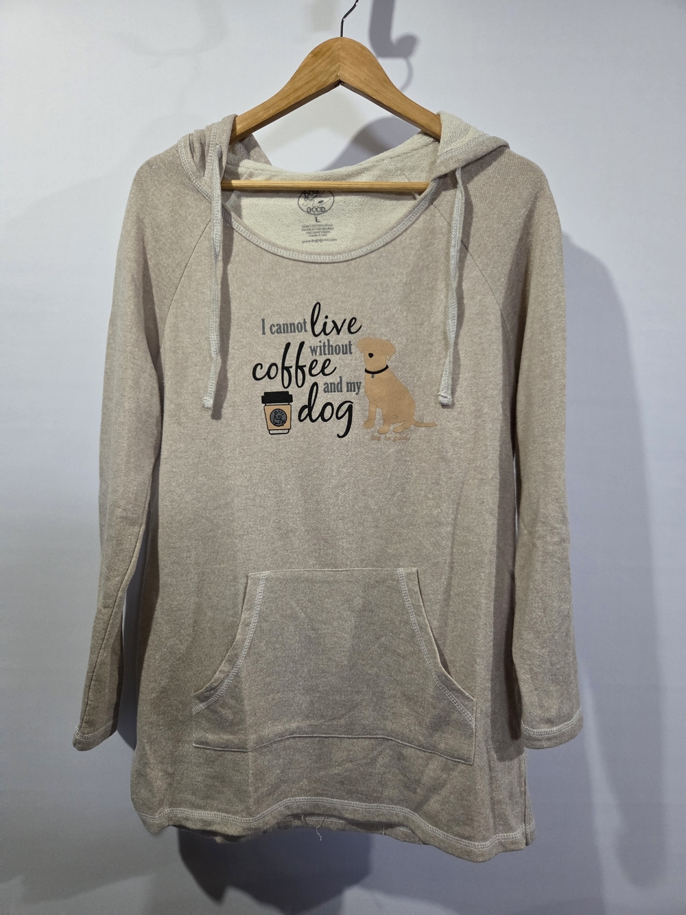 Dog Is Good Hoodie L